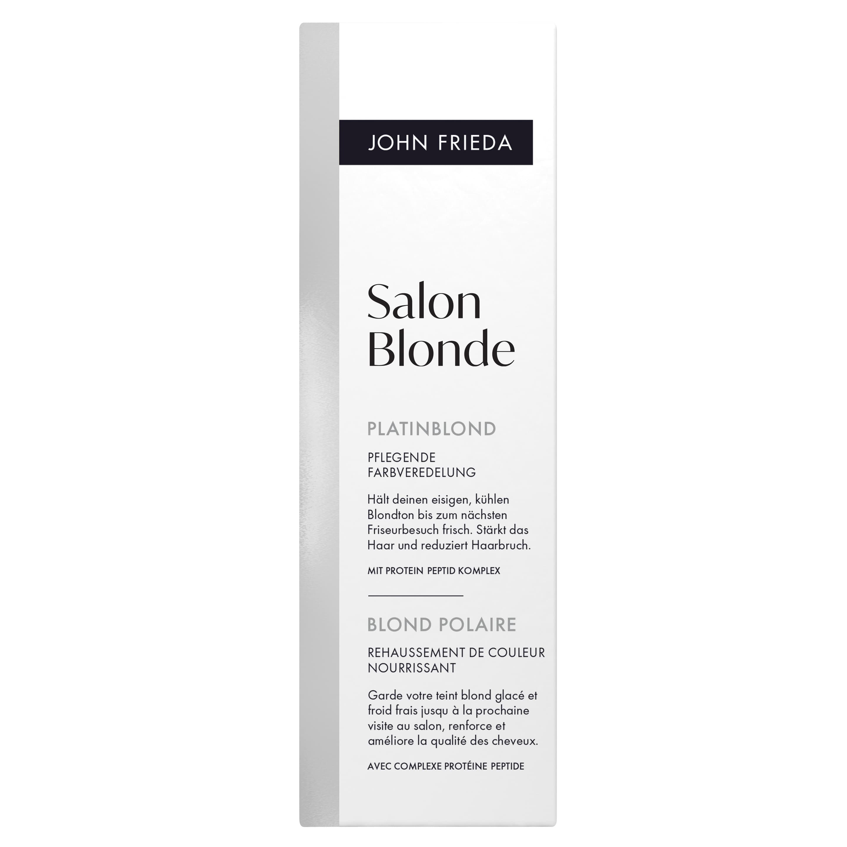 JOHN FRIEDA Salon Blonde Platinblond Pflegende Farbveredelung