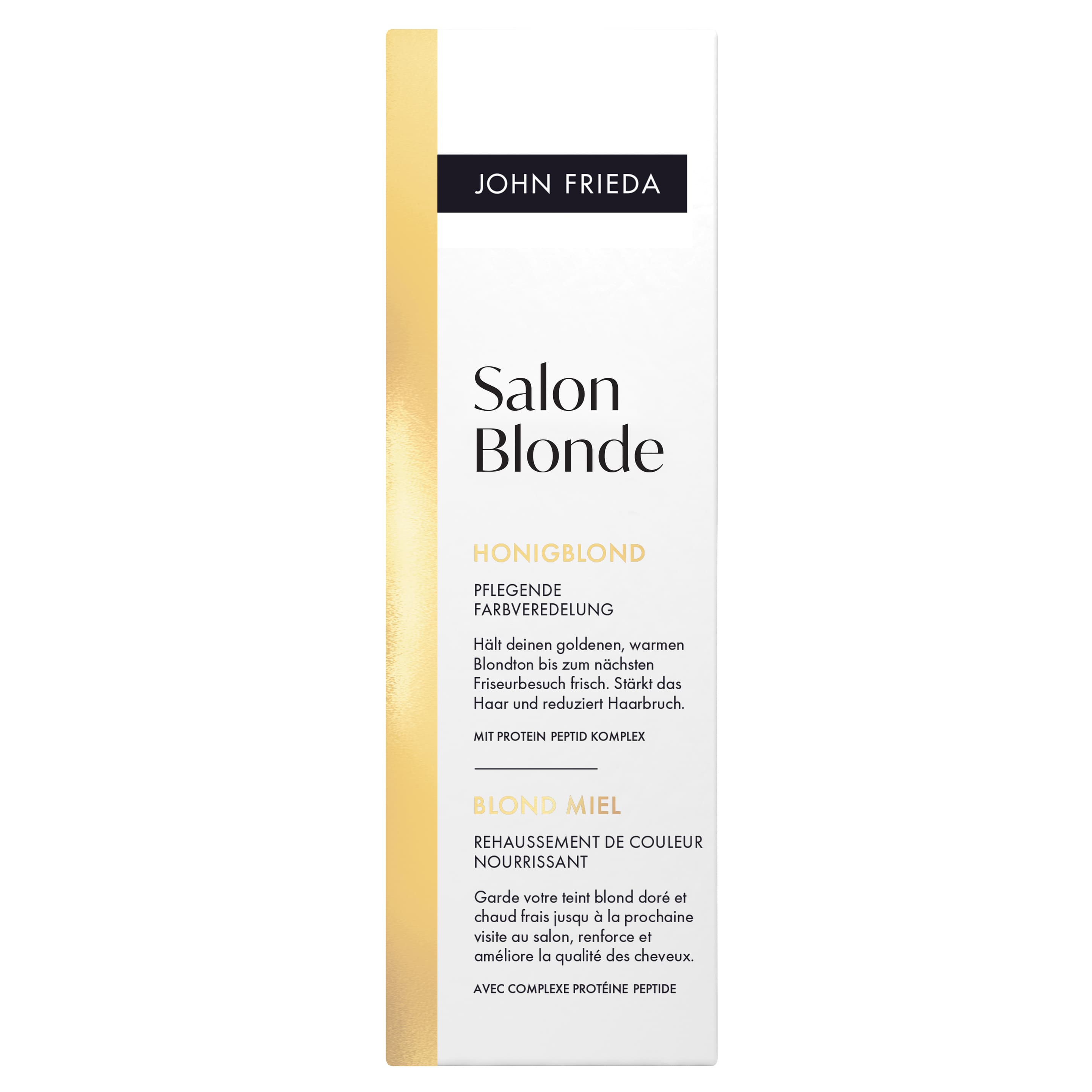 JOHN FRIEDA Salon Blonde Honigblond Pflegende Farbveredelung