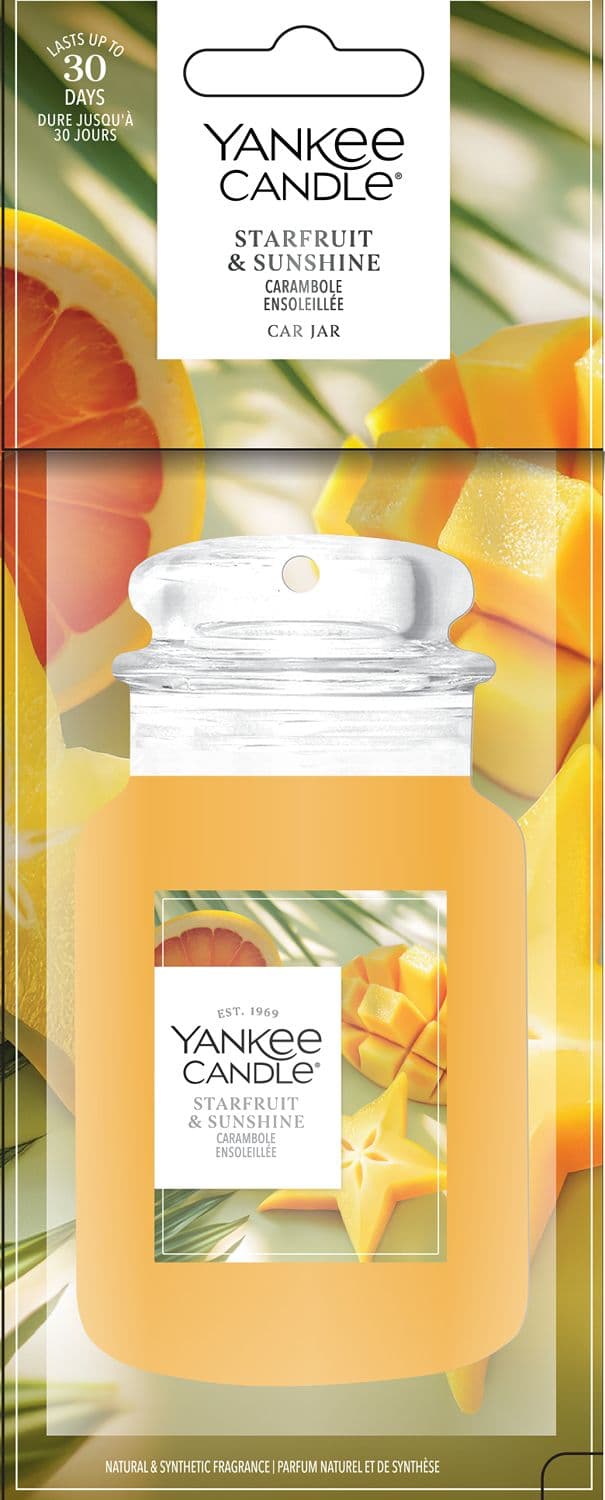 Yankee Candle Car Jar Autoduft Starfruit & Sunshine