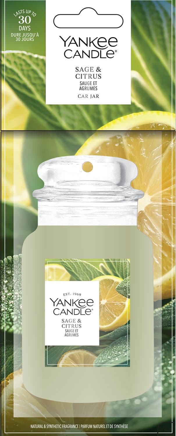 Yankee Candle Car Jar Autoduft Sage Citrus