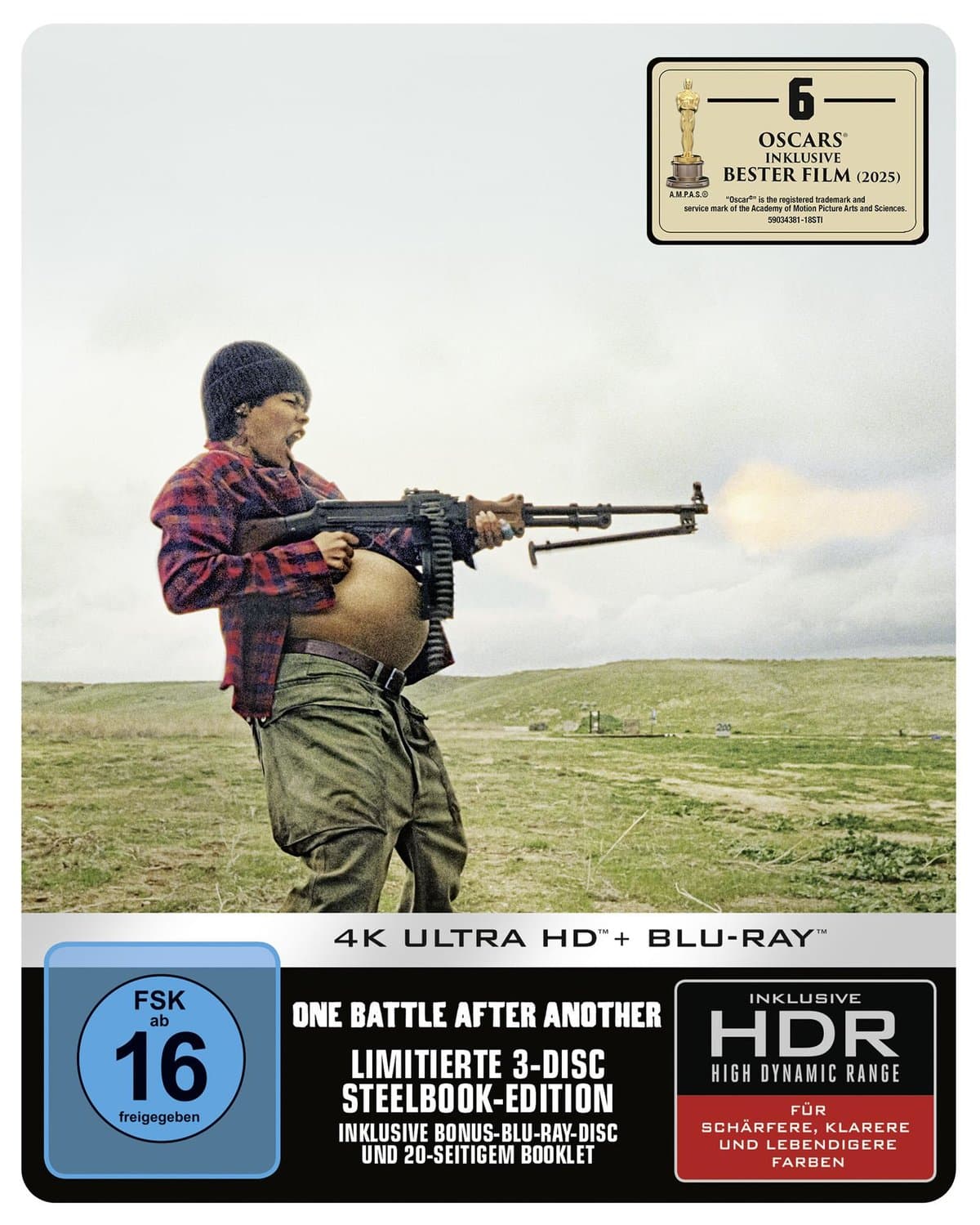 One Battle After Another - Limited Edition - Steelbook (4K Ultra HD) (+ Blu-ray)