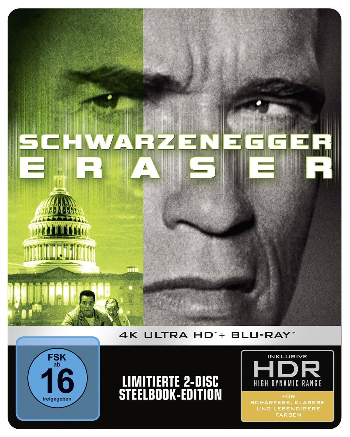 Eraser Steelbook (4K-UHD+Blu-ray)