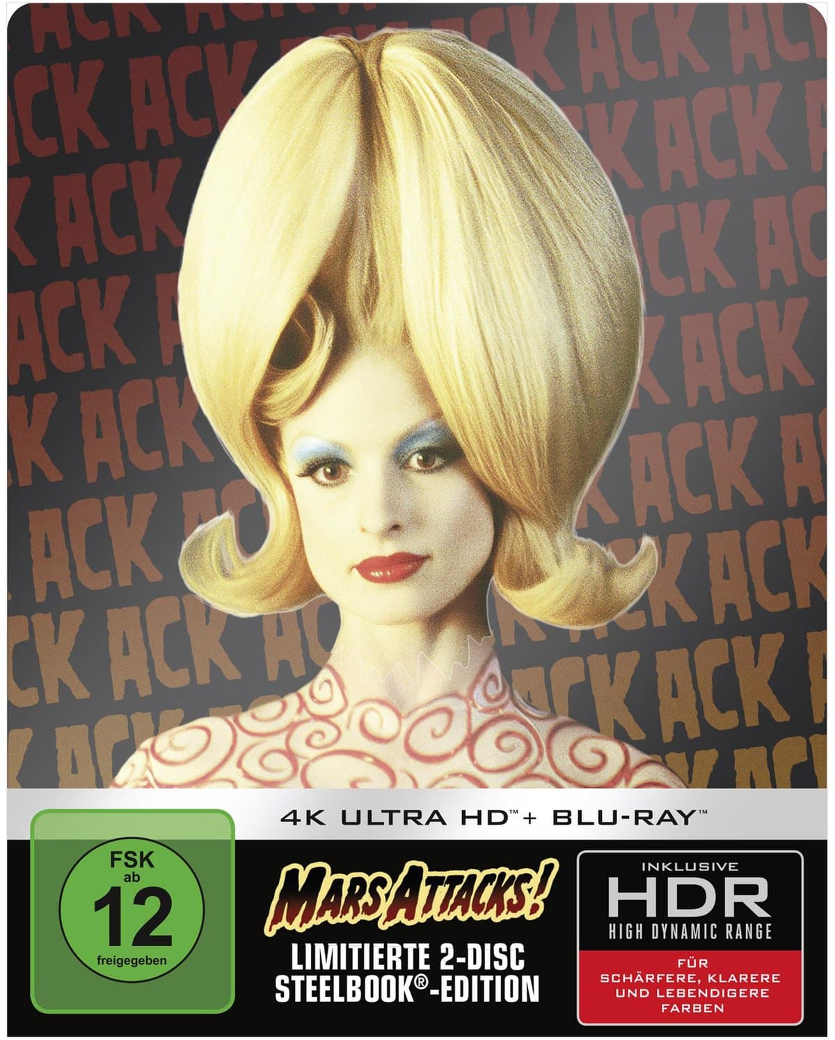 Mars Attacks - Steelbook (4K-UHD+Blu-ray)