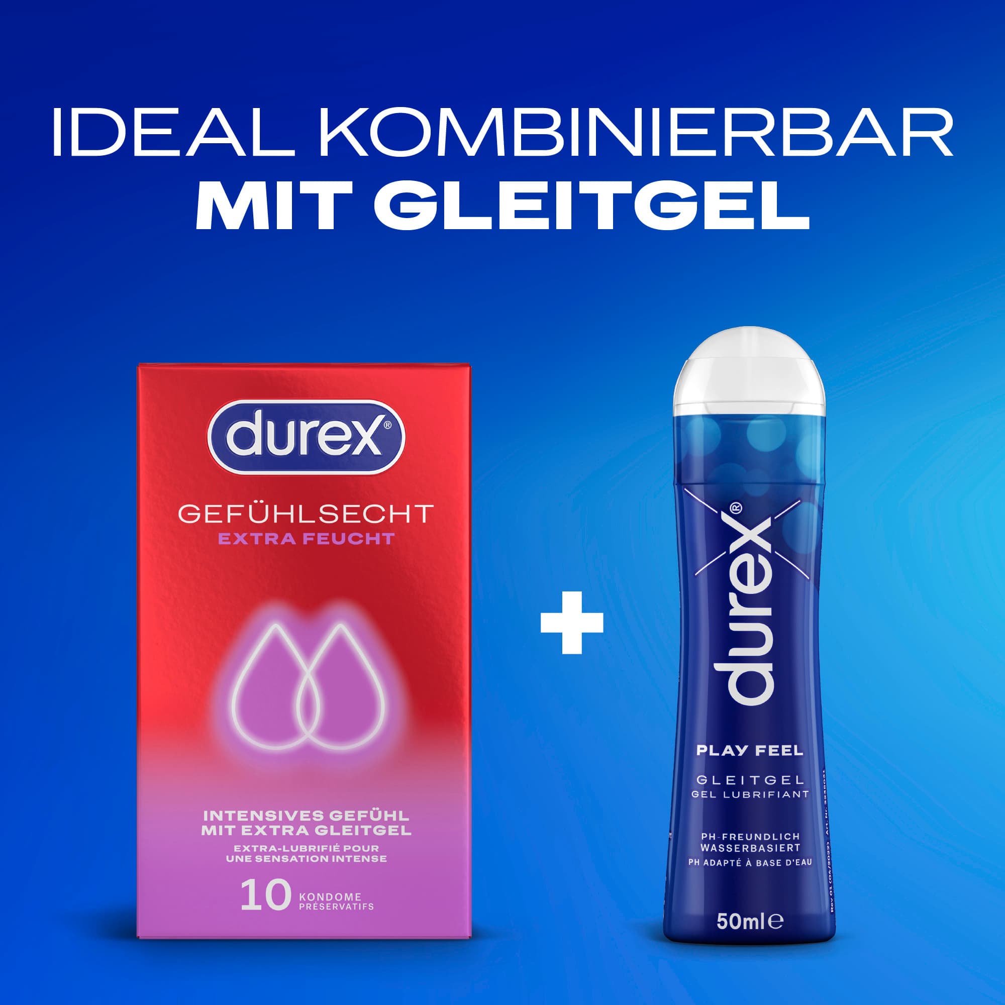 Durex Gefhlsecht Extra Feucht Kondome 10er online bestellen | MLLER Durex Gefhlsecht Extra Feucht Kondome 10er online bestellen | MLLER
