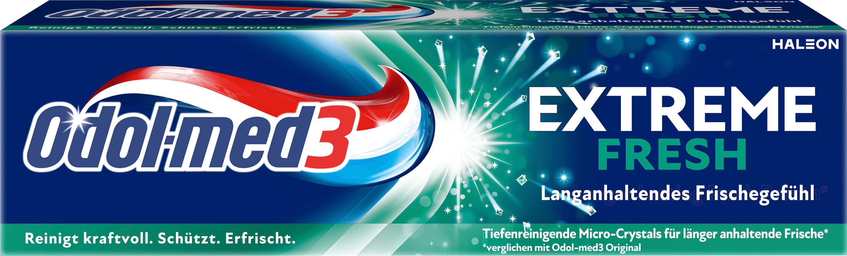 Odol-med3 Extreme Fresh Langzeit-Frische Zahncreme 75ml