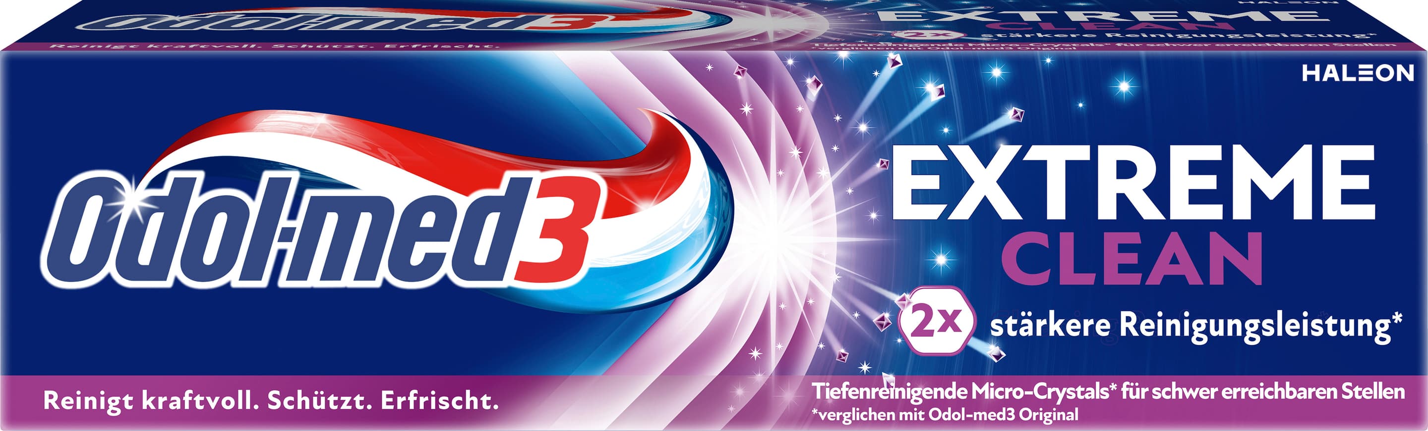 Odol-med3 Extreme Clean Tiefenreinigung Zahncreme