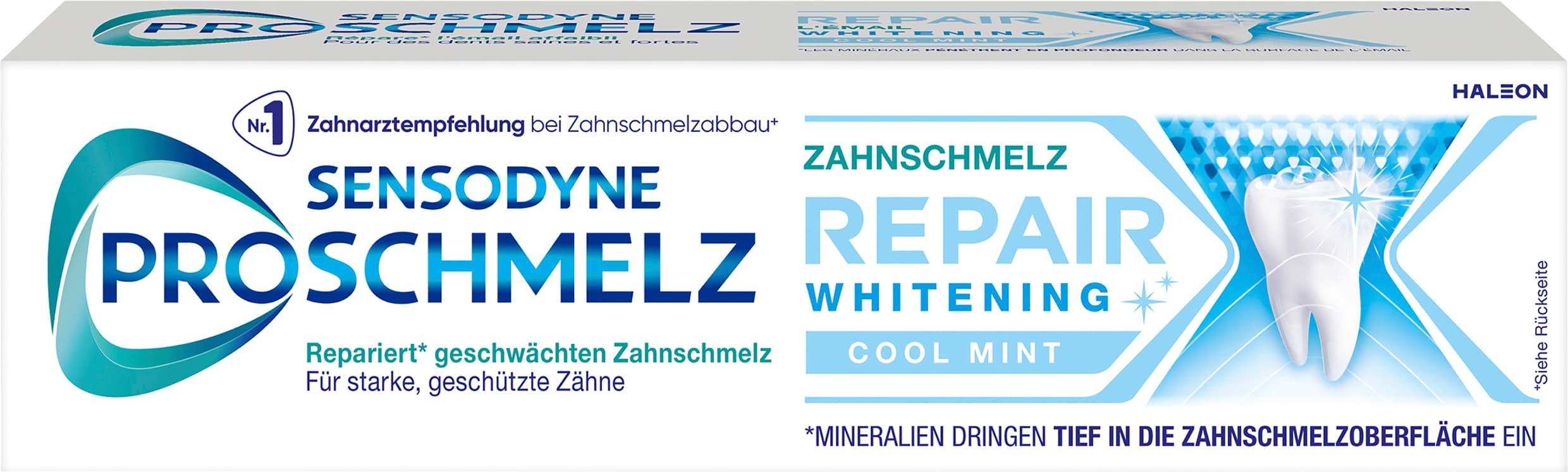 Sensodyne Proschmelz Zahnschmelz Repair Whitening Cool Mint