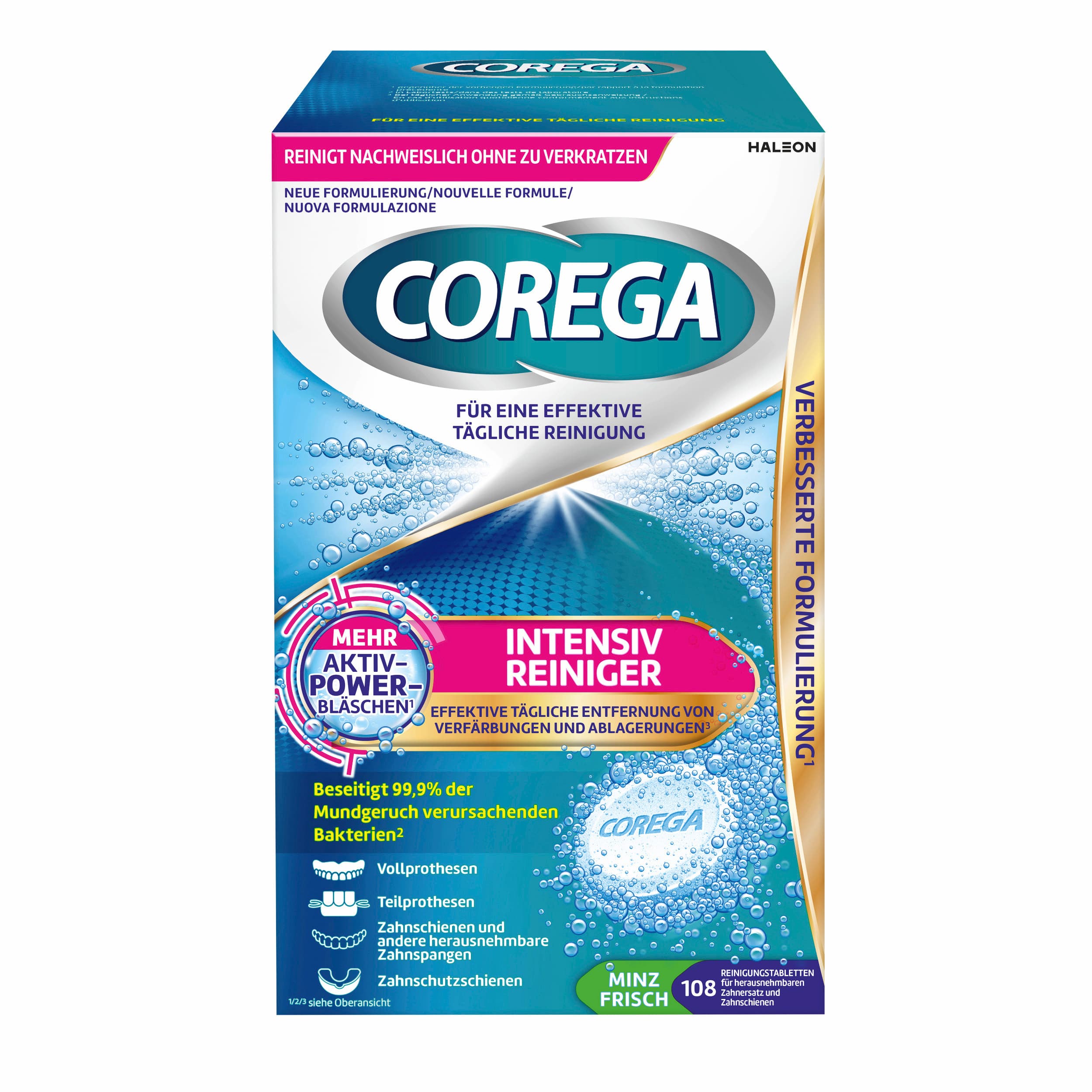 Corega Intensiv Reiniger Tabs