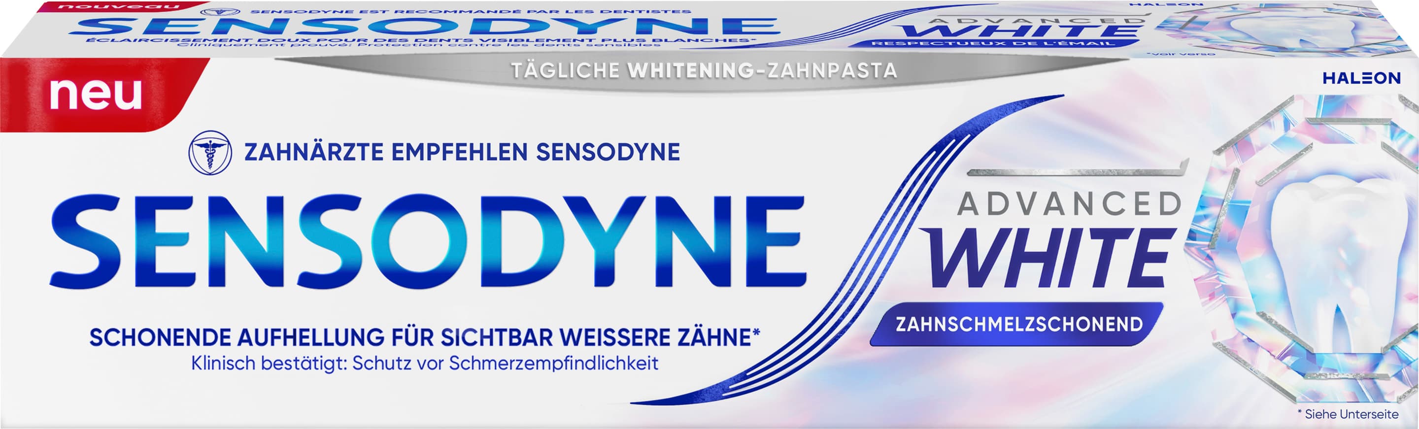 Sensodyne Zahncreme Advanced White