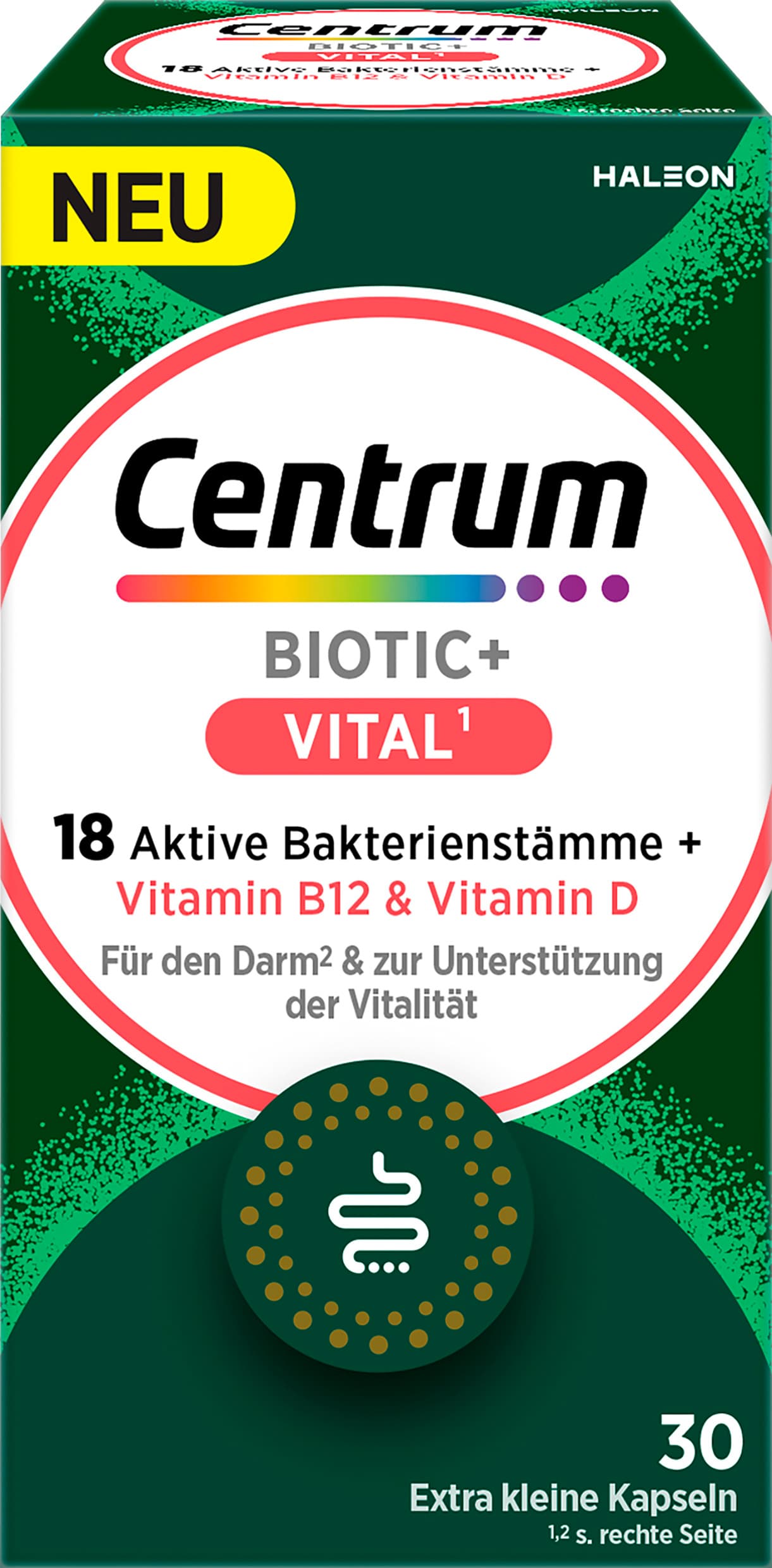 Centrum BIOTIC+ VITAL Milchsäurebakterien & Vitamine Kapseln