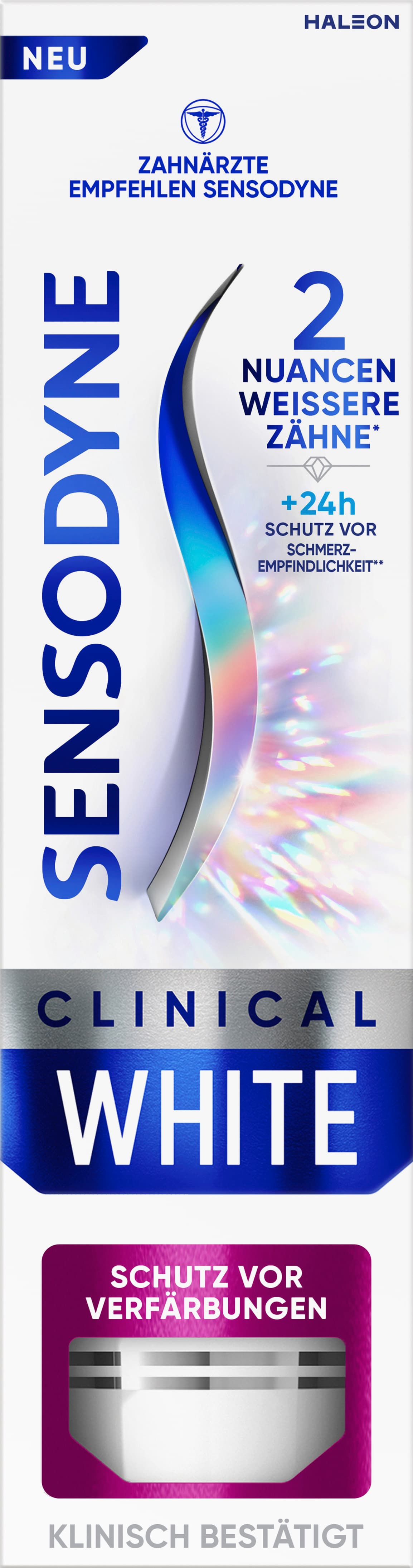Sensodyne Zahncreme Clinical White