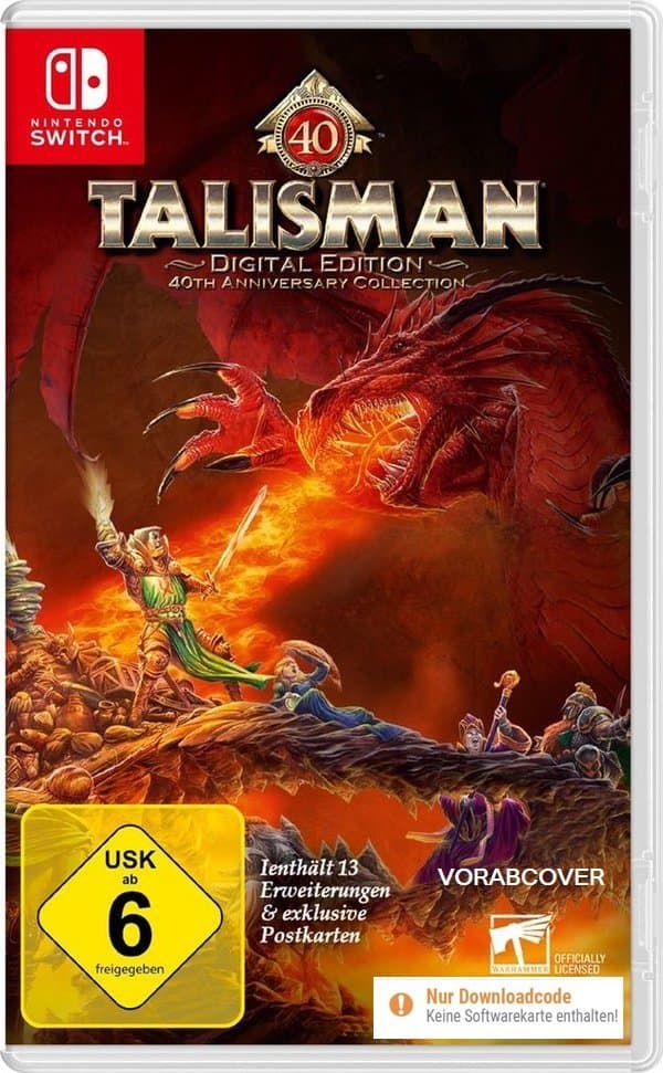 Talisman - 40th Anniversary Edition (CIAB) - Nintendo Switch