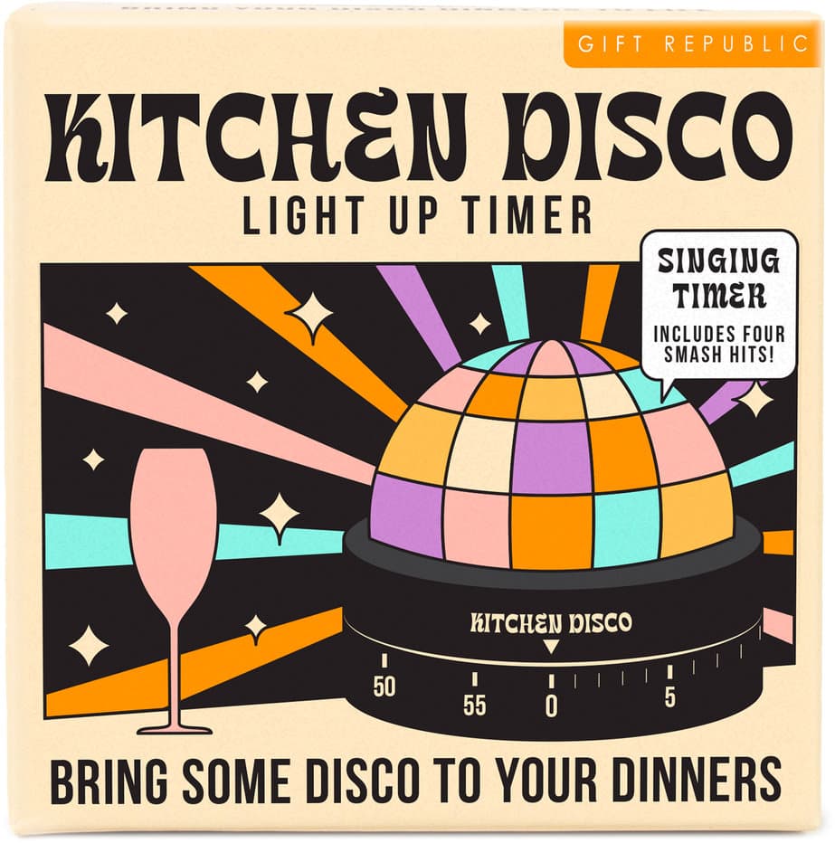 Gift Republic Küchentimer Disko