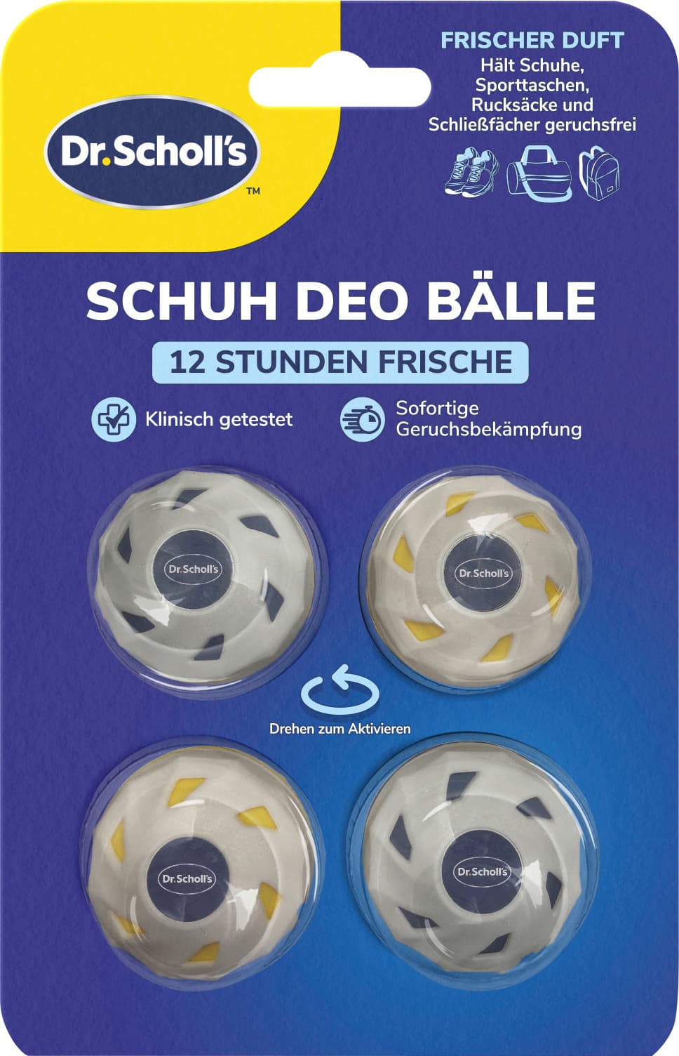 Dr. Scholl's Schuh Deo Bälle