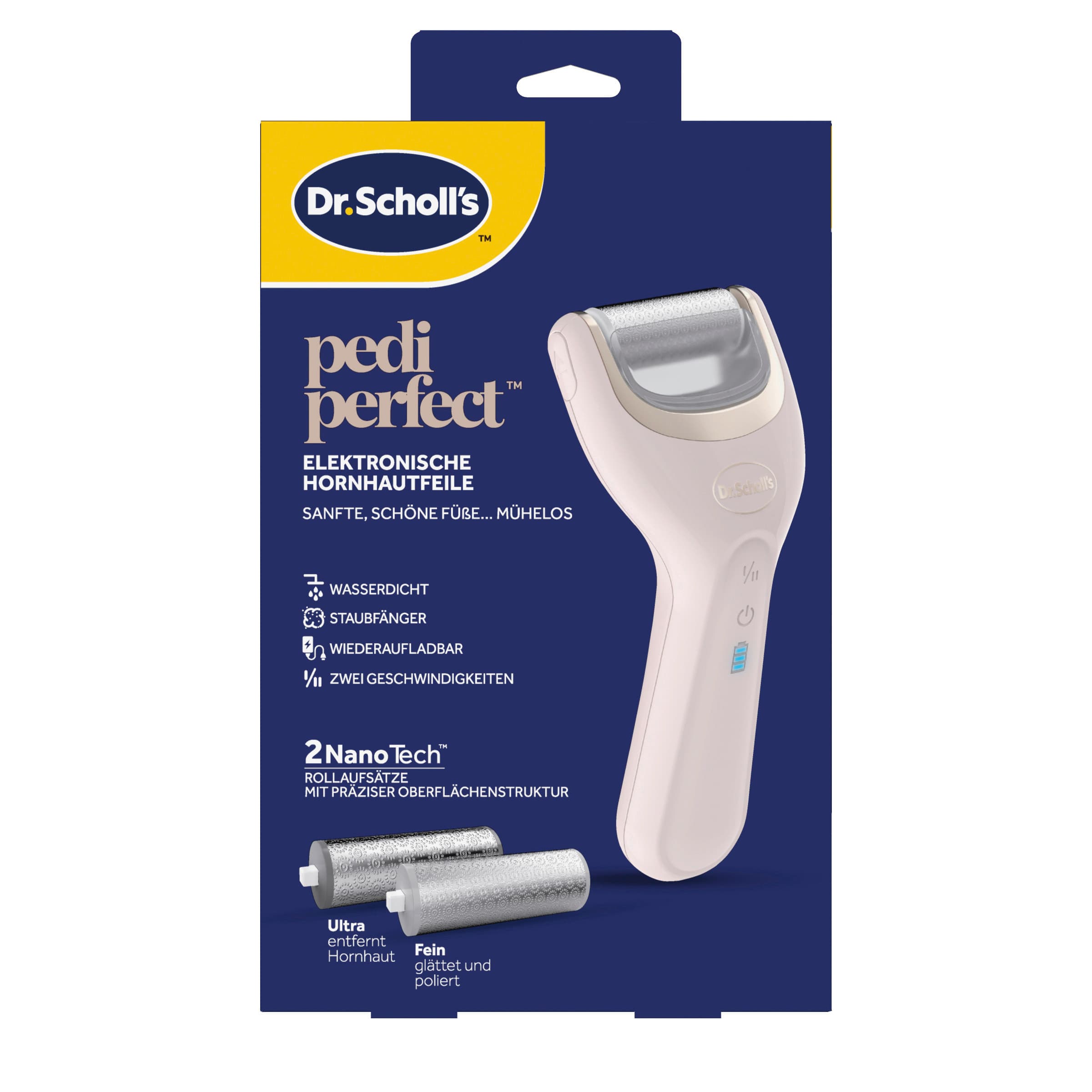 Dr. Scholl's Pedi Perfect Elektronische Hornhautfeile
