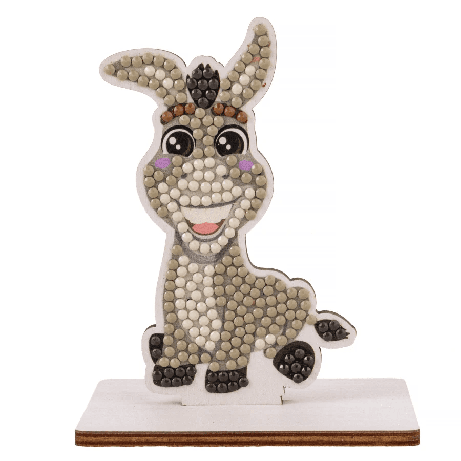 Craft Buddy - Crystal Art Diamond Painting Buddies Esel Shrek Diamond Painting Bastelset