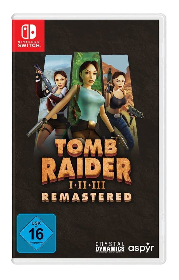 Tomb Raider 1-3 Remastered - Nintendo Switch