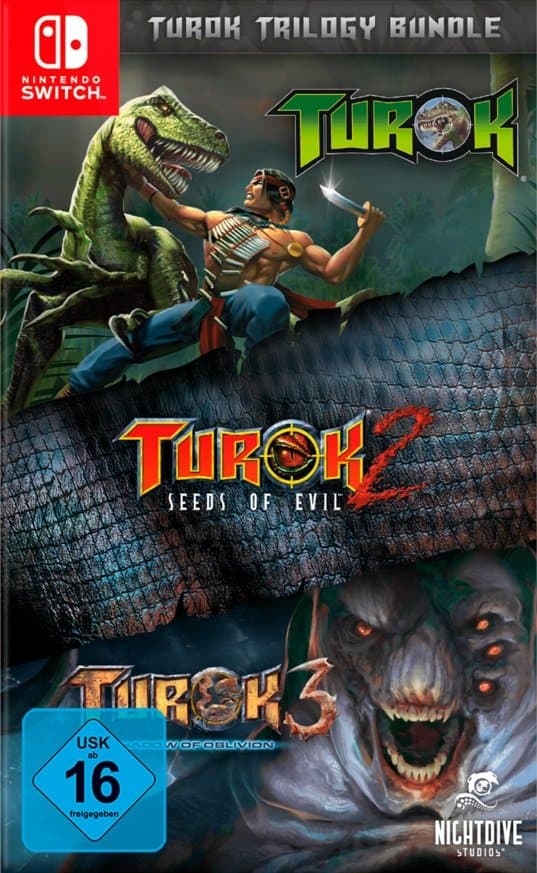 Turok Trilogy Bundle (Turok 1 - 3) - Nintendo Switch