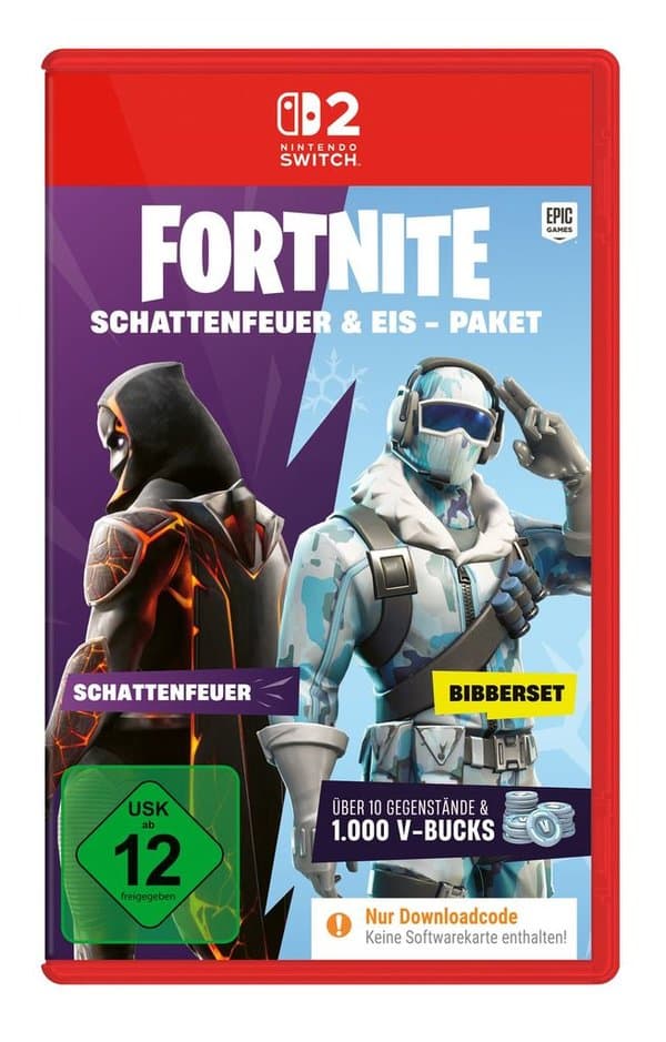 Fortnite - Schattenfeuer & Eis Paket (CIAB) - Nintendo Switch 2