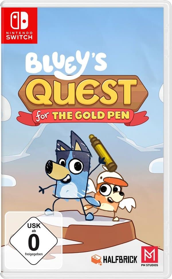Bluey's Quests for the Gold Pen - Nintendo Switch
