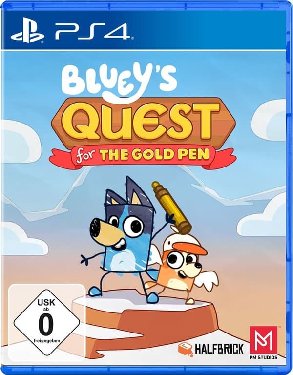 Bluey's Quests for the Gold Pen - Playstation 4