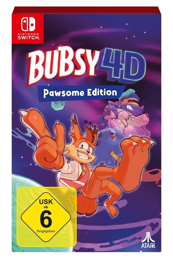 Bubsy 4D - Pawsome Edition - Nintendo Switch