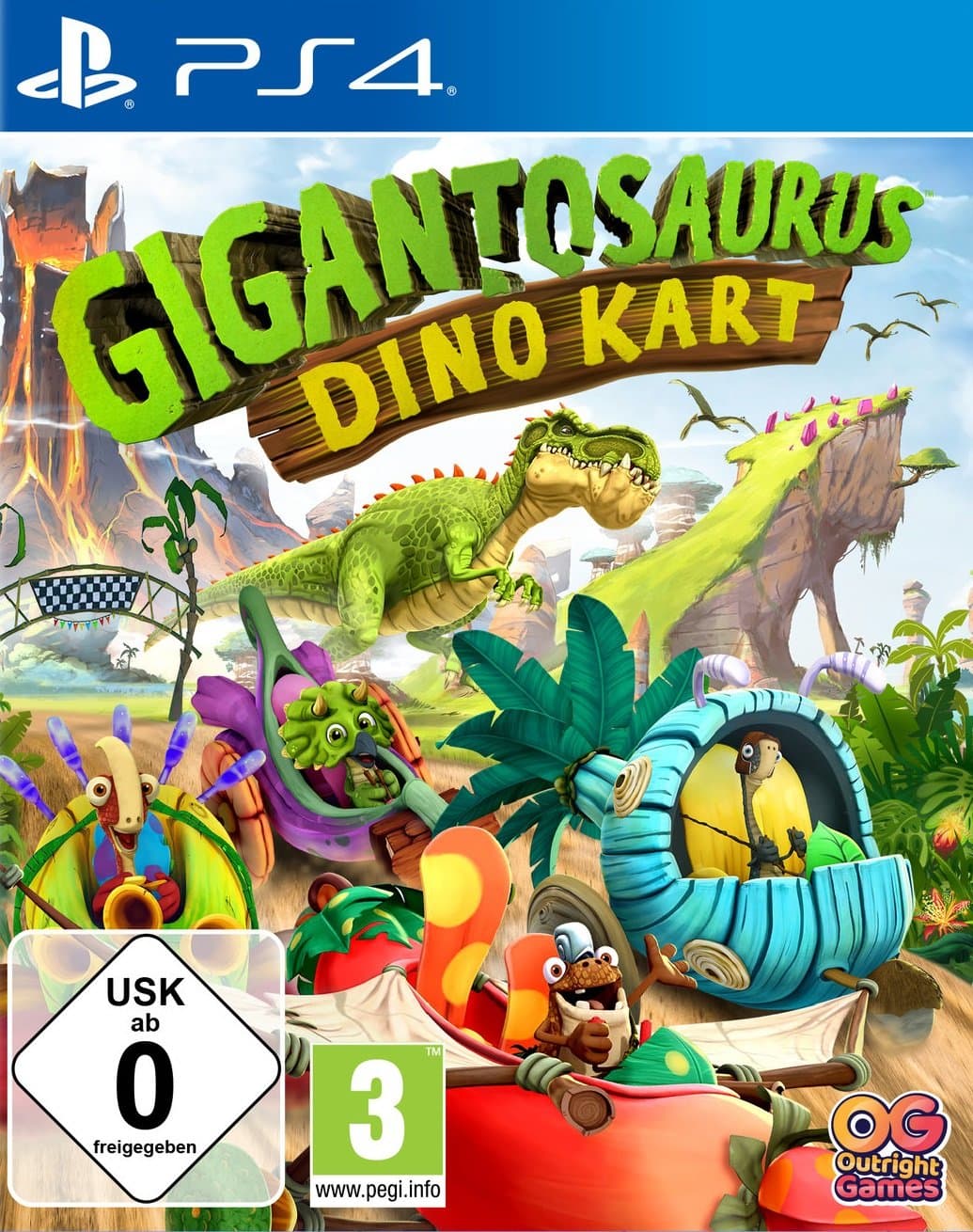Gigantosaurus - Dino Kart - Playstation 4