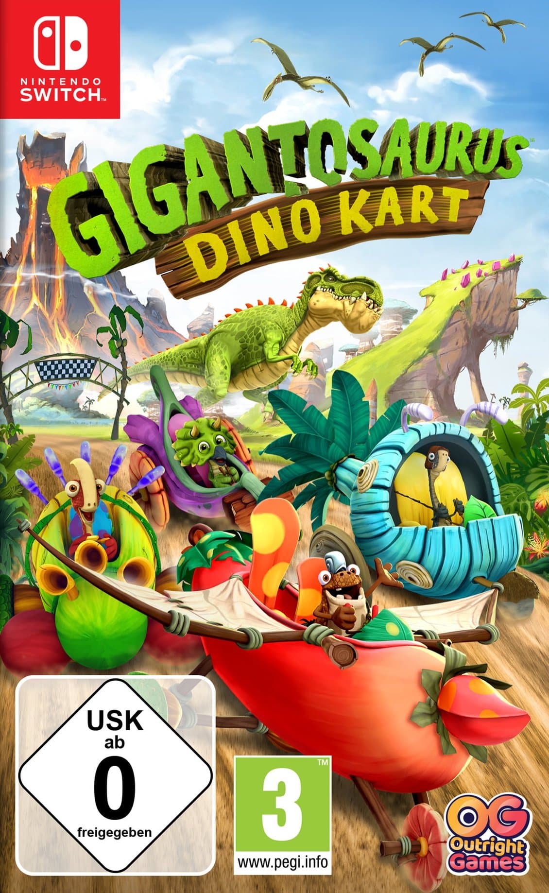 Gigantosaurus - Dino Kart - Nintendo Switch