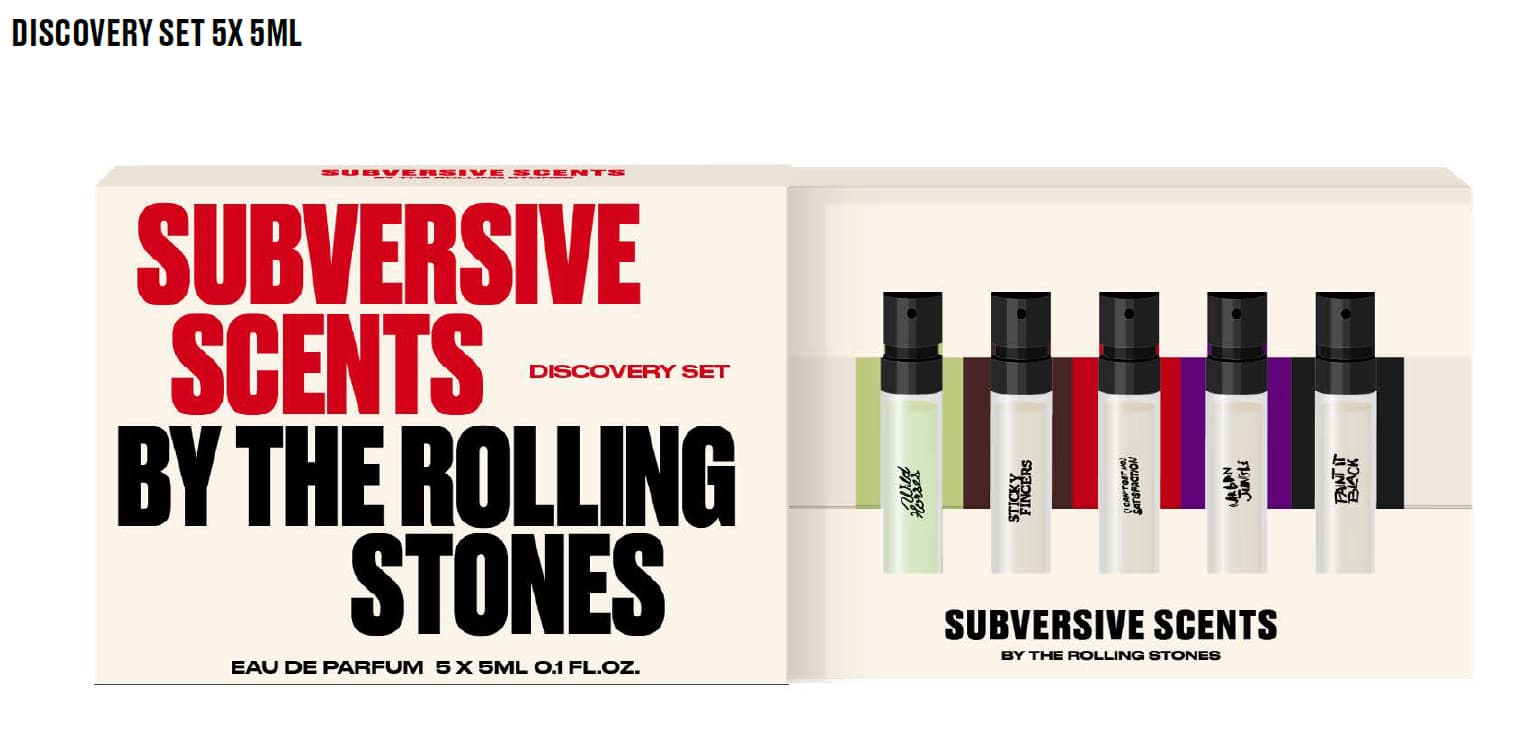 Rolling Stones Vial Discovery Set Eau de Parfum Geschenkpackung