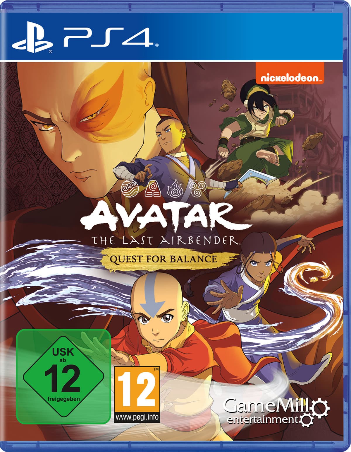 Avatar - The Last Airbender: Quest for Balance - Playstation 4