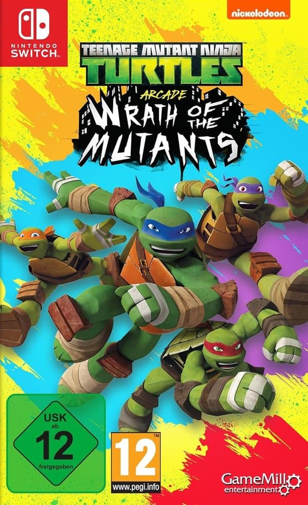 Teenage Mutant Ninja Turtles - Wrath of the Mutants - Nintendo Switch