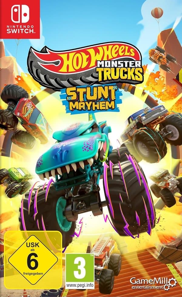 Hot Wheels Monster Trucks - Stunt Mayhem - Nintendo Switch