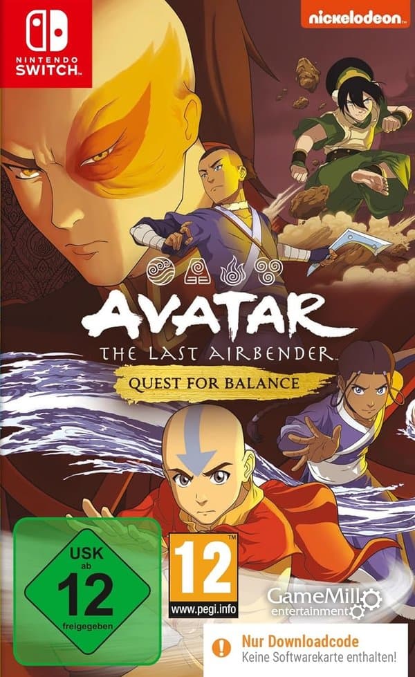 Avatar - The Last Airbender: Quest for Balance (CIAB) - Nintendo Switch