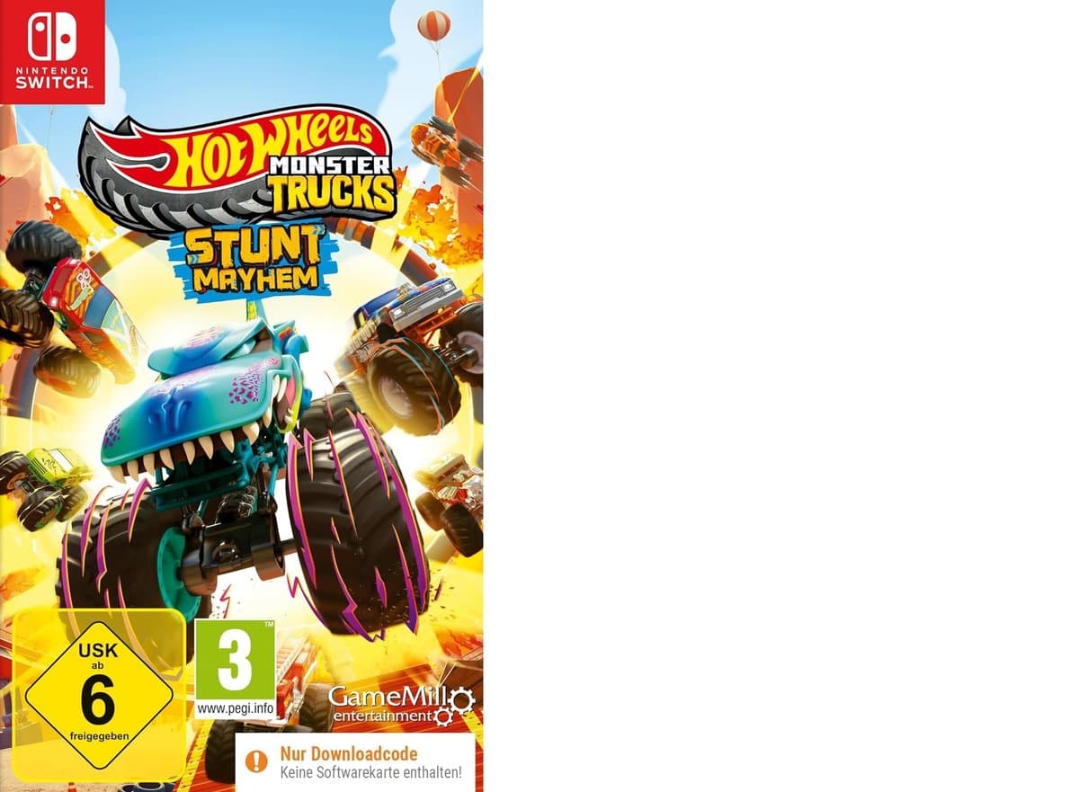 Hot Wheels Monster Trucks - Stunt Mayhem (CIAB) - Nintendo Switch