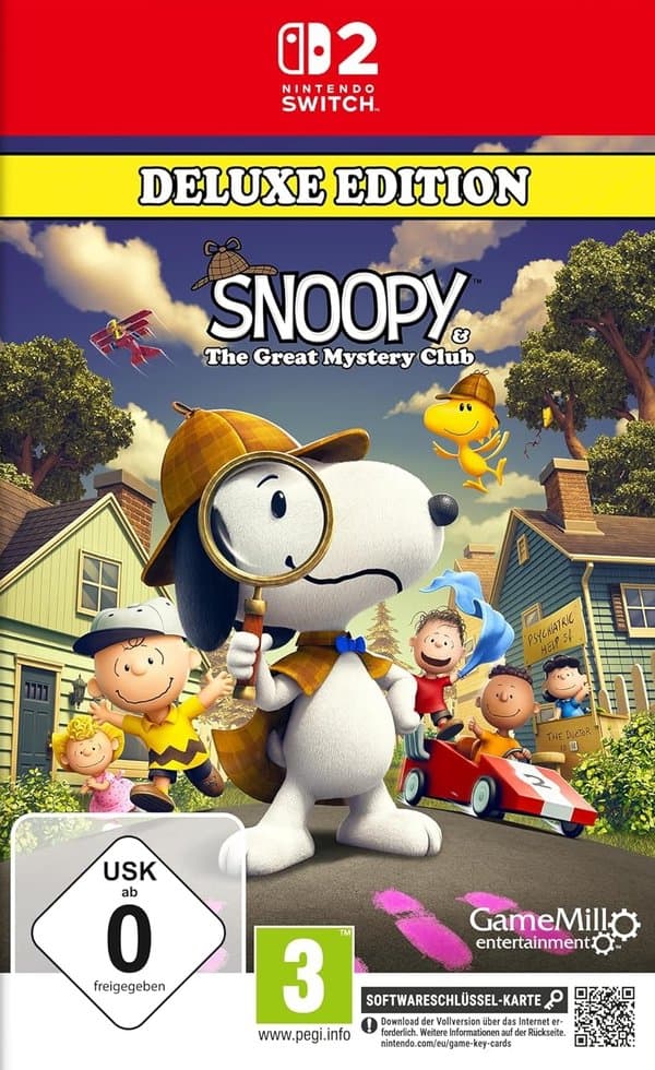 Snoopy & The Great Mystery Club (Deluxe Edition) (Key Card) - Nintendo Switch 2