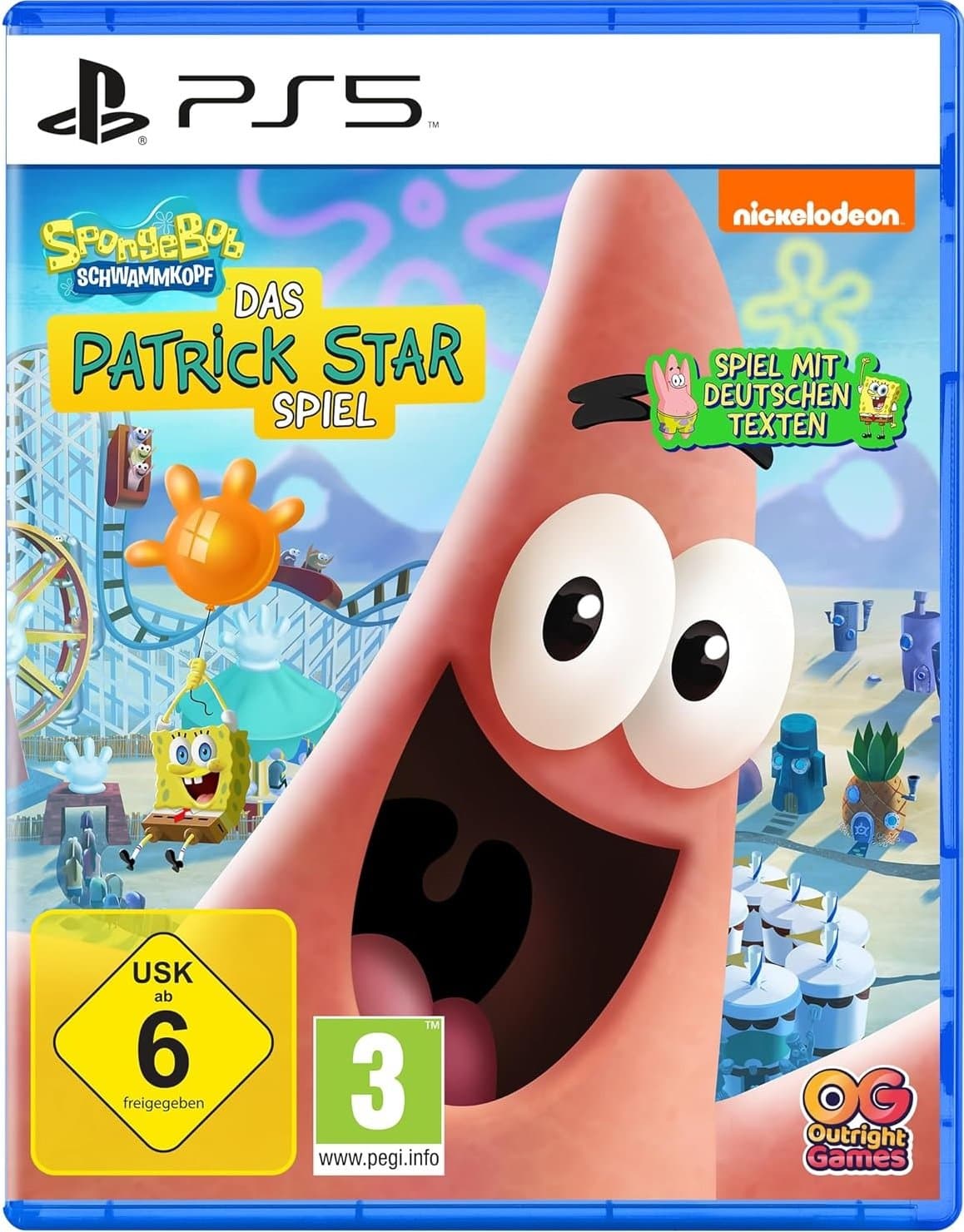 Das Patrick Star Spiel - Spongebob Schwammkopf - Playstation 5
