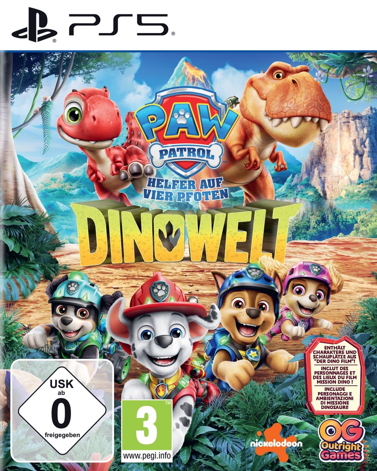 Paw Patrol - Helfer auf vier Pfoten: Dinowelt - Playstation 5