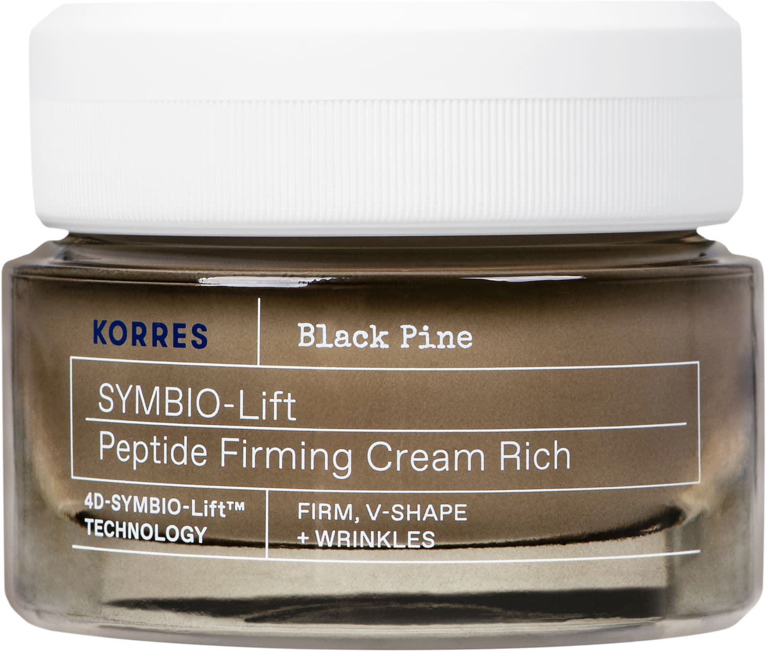 KORRES BLACK PINE Symbio-Lift Straffende Intensiv Peptid-Creme