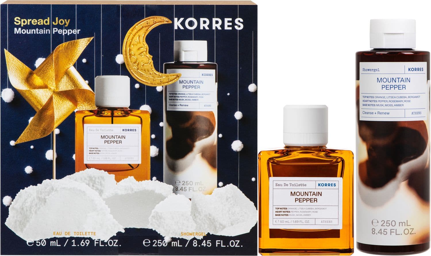 KORRES Mountain Pepper Duftset für Ihn Geschenkpackung