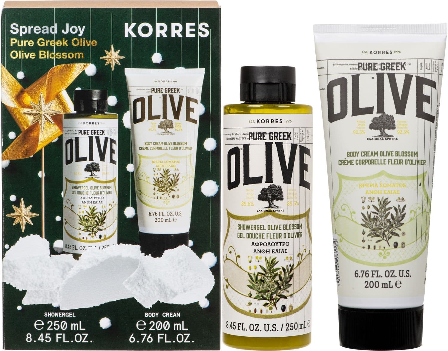 KORRES Pure Greek Olive & Olive Blossom Körperpflege Geschenkpackung