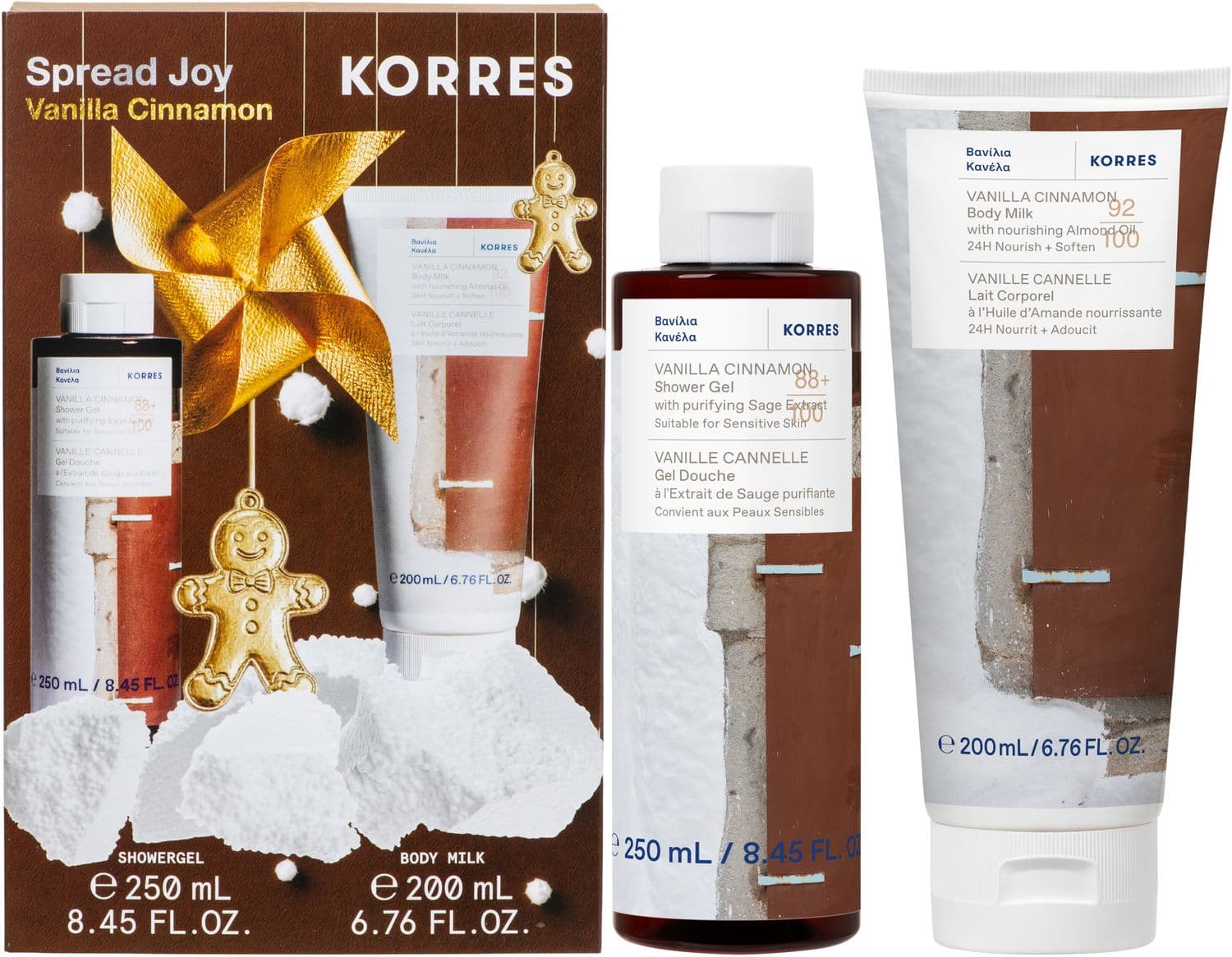 KORRES Vanilla Cinnamon Körperpflege Geschenkpackung