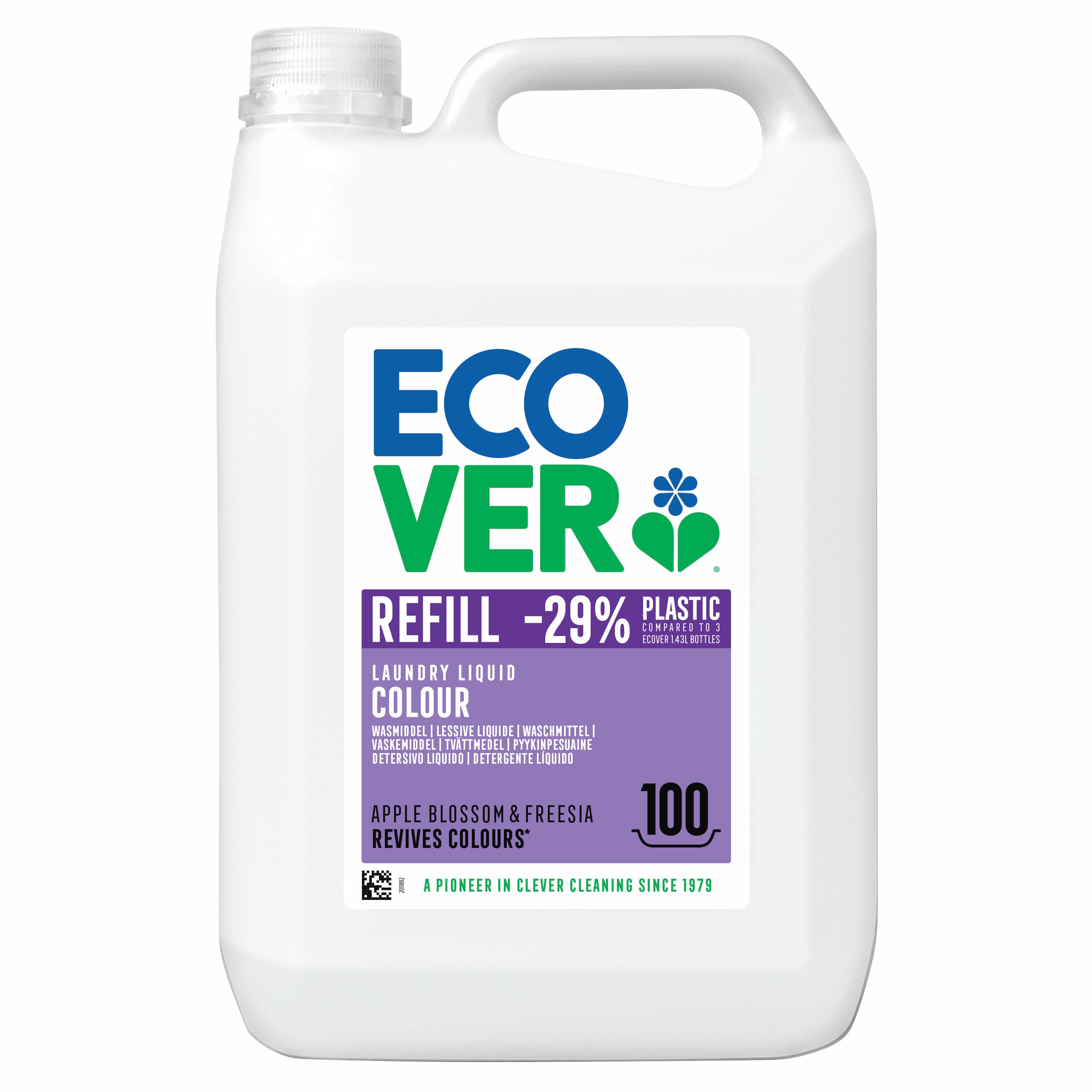 Ecover Colorwaschmittel Apfelblüte & Freesie Nachfüllung
