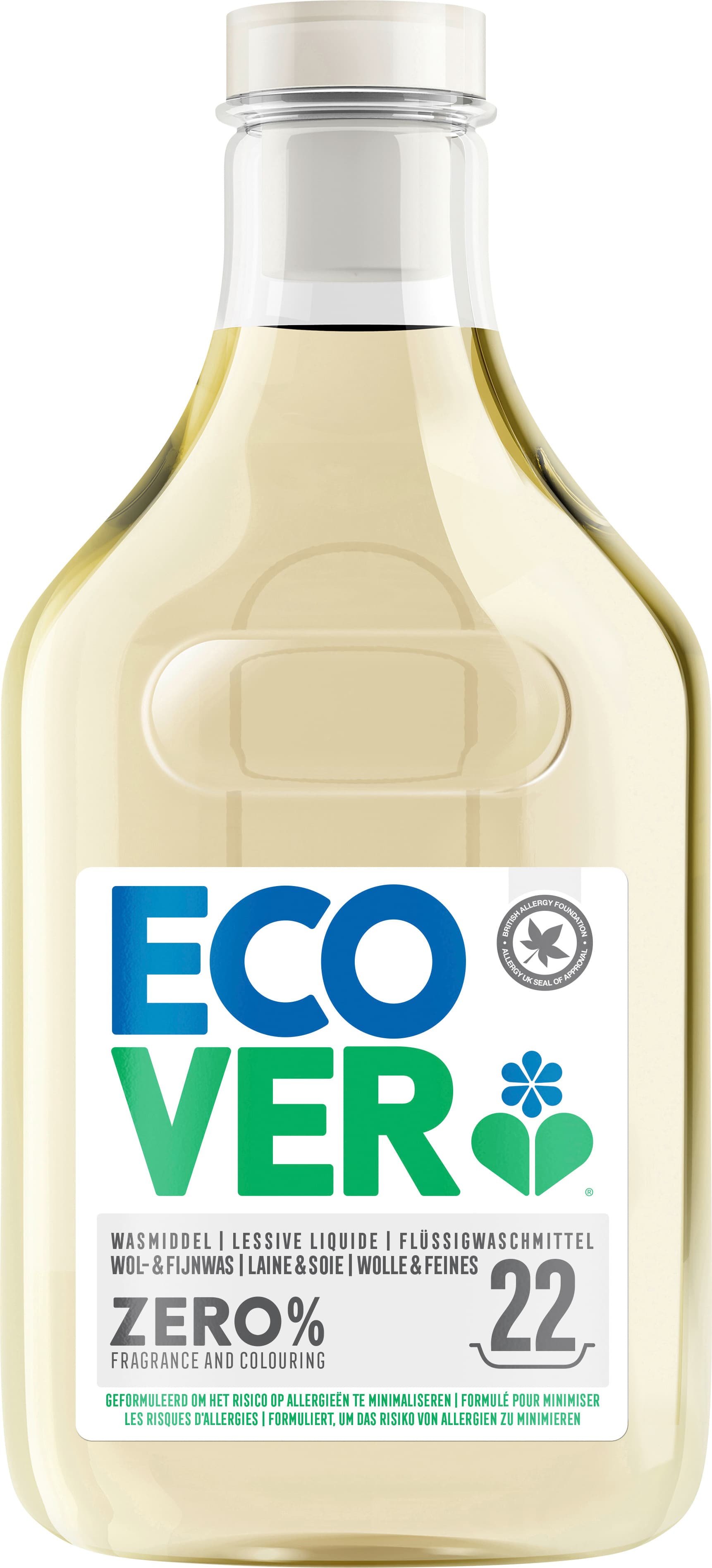 Ecover ZERO Flüssigwaschmittel Wolle & Feines