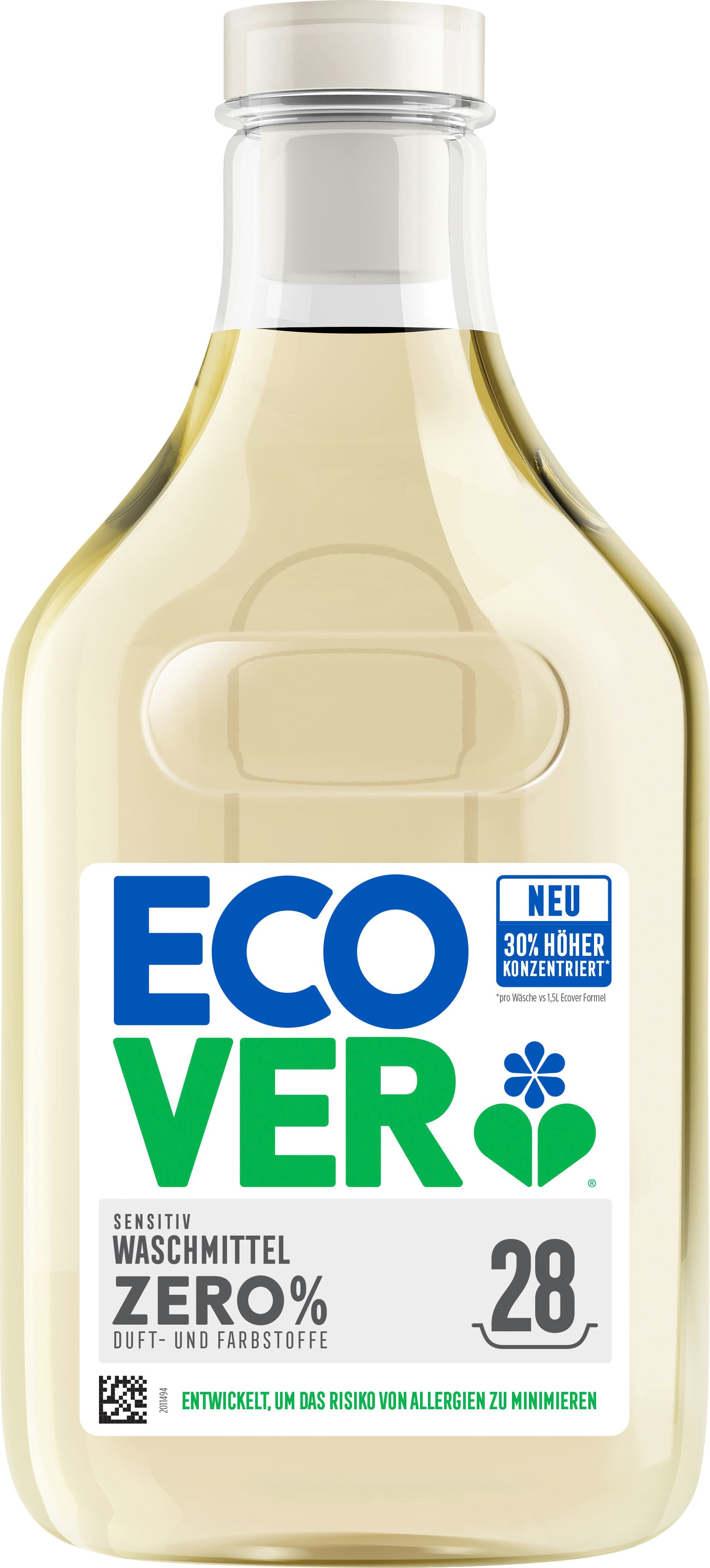 Ecover Zero% Sensitiv Waschmittel