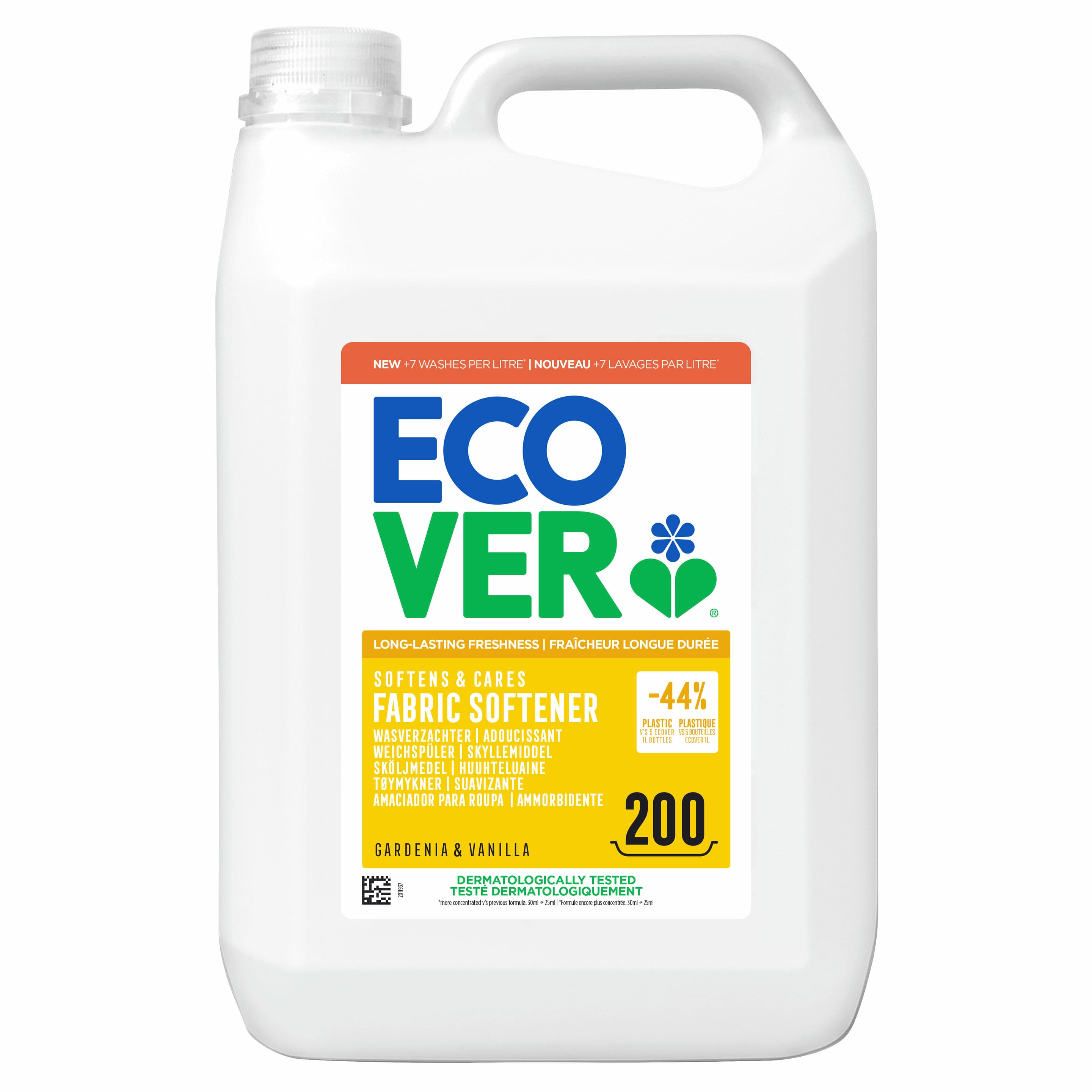 Ecover Weichspüler Gardenie & Vanille Kanister 200WL