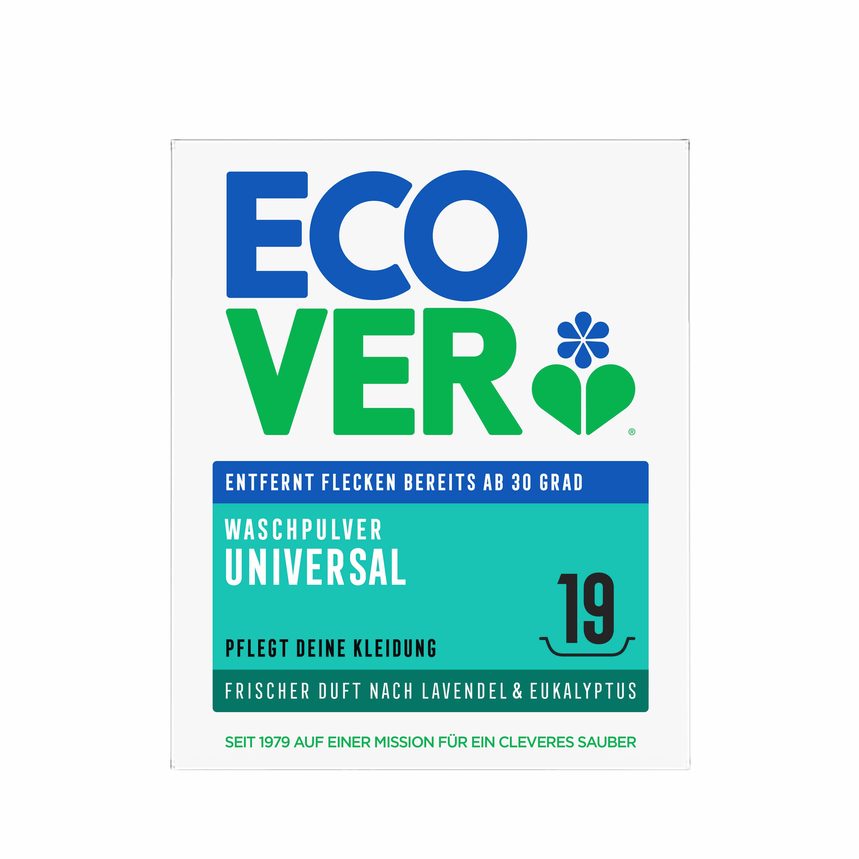 Ecover Waschpulver Universal Lavendel & Eukalyptus