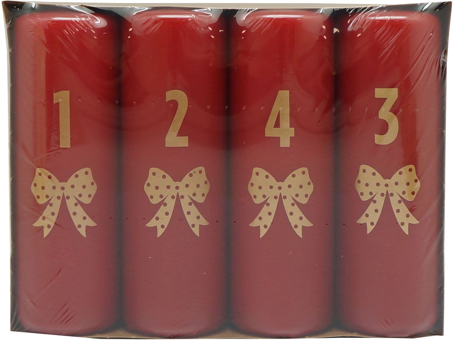 DIANA CANDLES Adventskerzen Zahlen 1-4