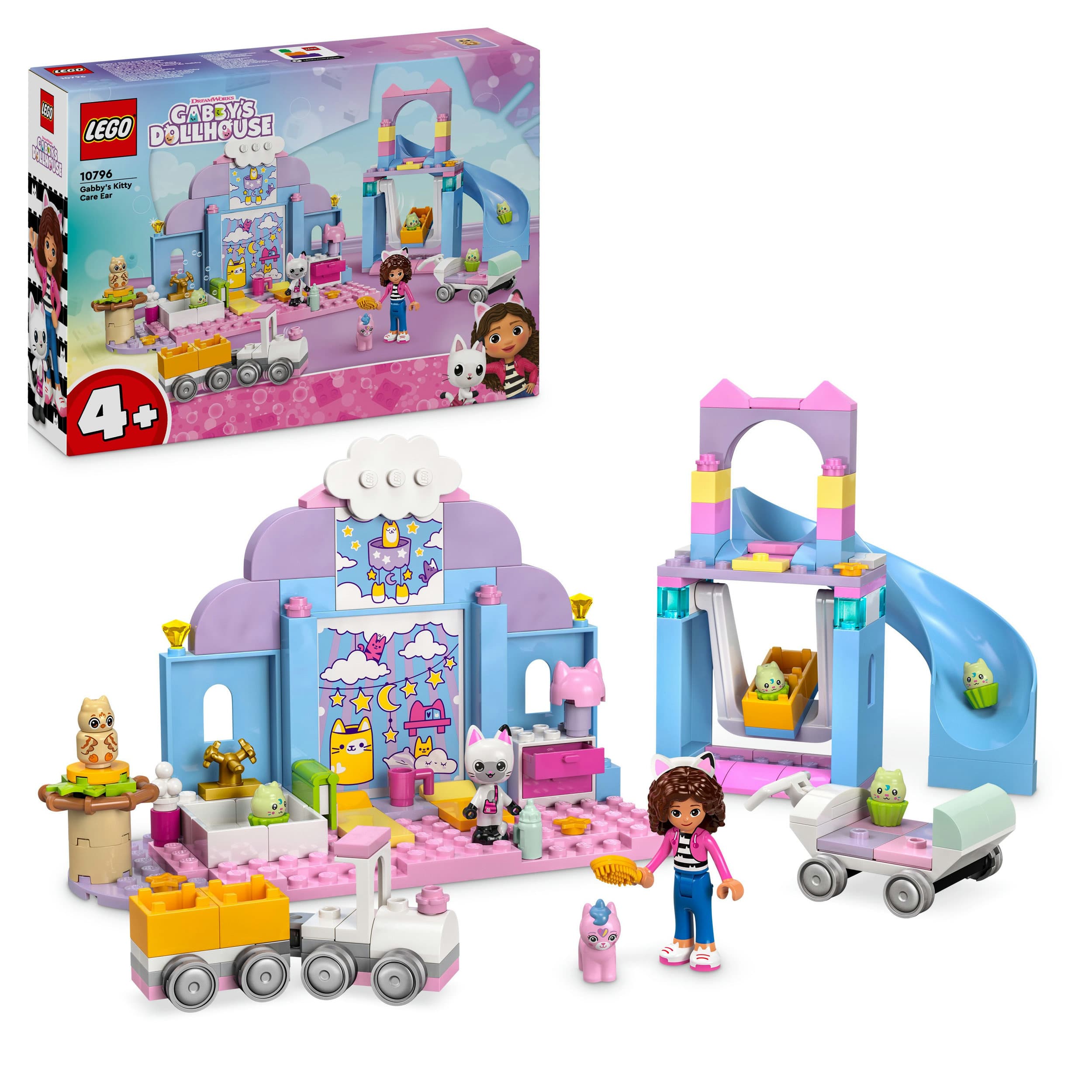 LEGO 4+ Gabbys Puppenhaus Gabbys Kätzchen Öhrchen 10796