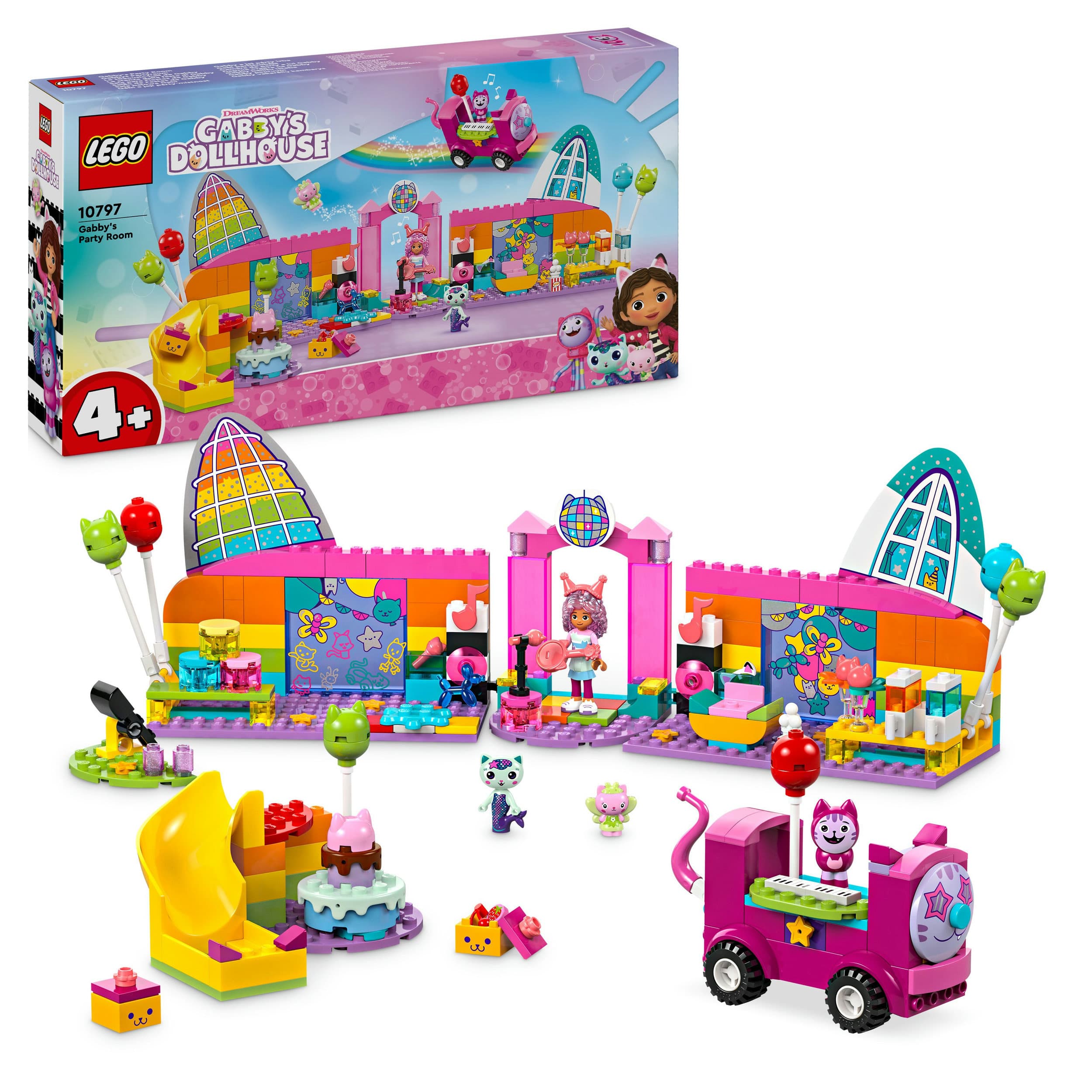 LEGO 4+ Gabbys Puppenhaus Gabbys Partyraum 10797