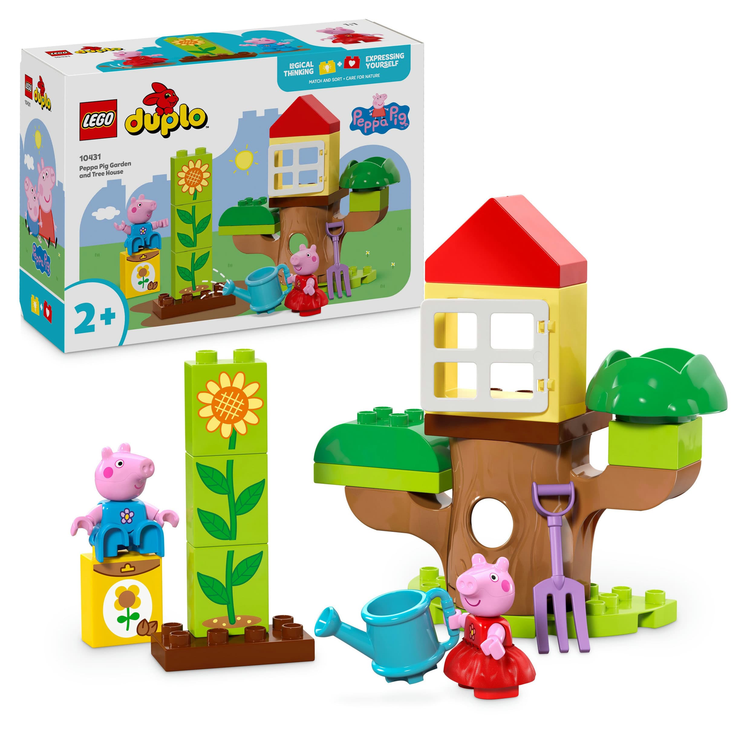 LEGO DUPLO 10431 Peppas Garten mit Baumhaus